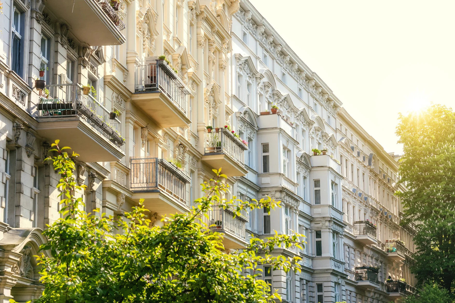Altbau-Fassade